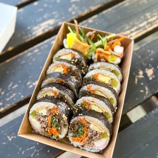 Jopok Bulgogi Kimbap - delicious!