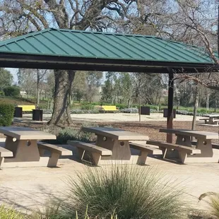 Covered picnic area