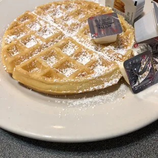 food, waffles