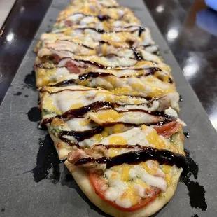 Chicken and Pesto Flatbread