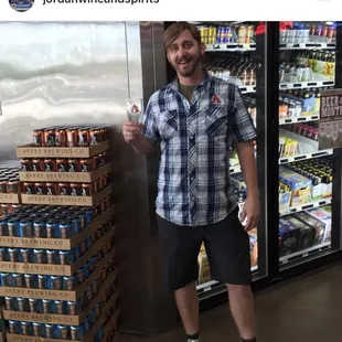 Beer of the Month! We have free tastings every Thursday and Friday from 3-7pm. Come get some swag!