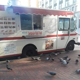 Jordanian halal food truck