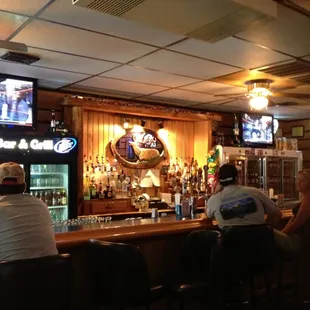 people sitting at the bar