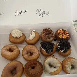 My assortment today. What I tried was tasty.