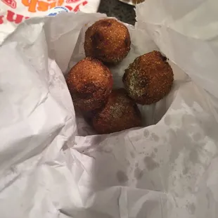 Super seasoned hush puppies