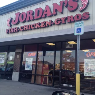 Front of the store
