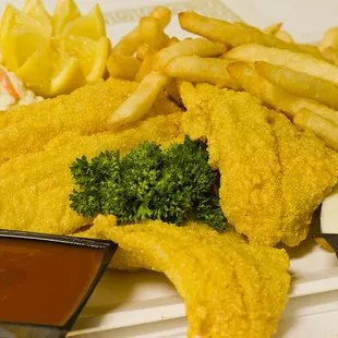 Boneless catfish filet