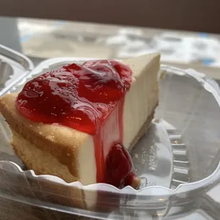 Our famous Cheesecake is just one of our many delicious desserts!