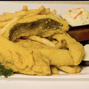 food, fish and chips