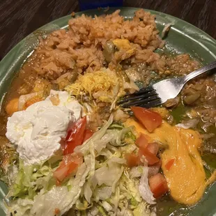 Chile enchiladas