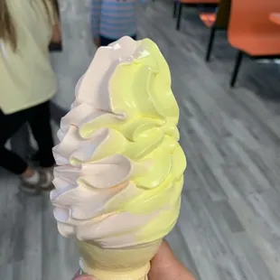 "Baby" (and it was still huge!  The pic doesn't do it justice!) Strawberry Banana--yummmm!