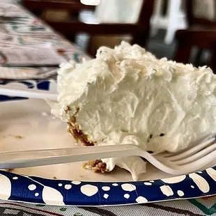Coconut Cream Pie (made here)