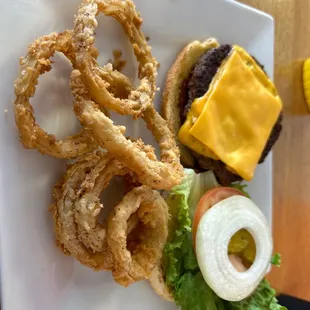 Special with Onion Rings