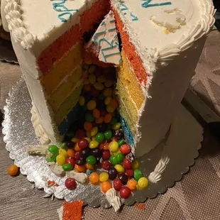 a birthday cake