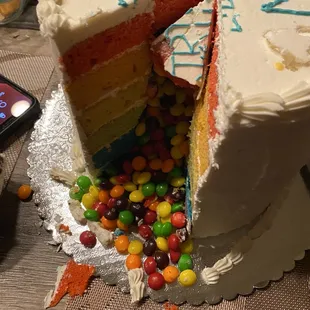 a birthday cake