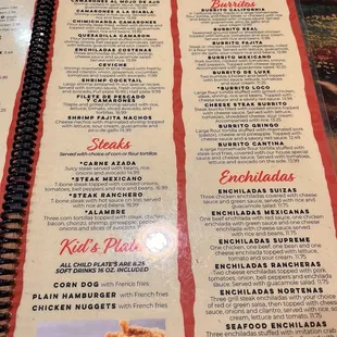 Menu 1-16-2025