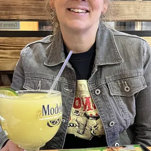 Frozen lime margarita