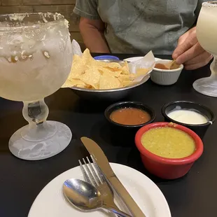 Coldest beer &amp; best chips &amp; salsa!