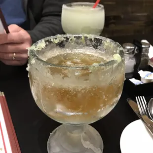 My beer &amp; Steve's margarita were so good, we had 2!