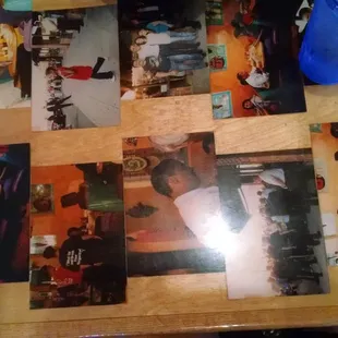 The Obama table. I somehow get it every time.