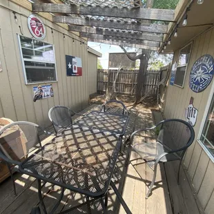 Outdoor sitting