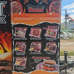 Jos Brisket Menu