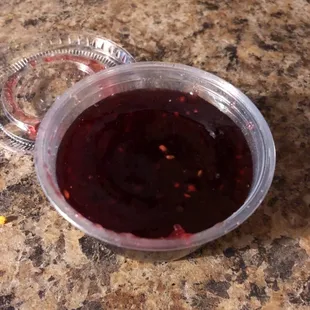 Ask for the homemade jam/jelly! You won&apos;t regret it! I had the Blackberry Jam and it was delicious!