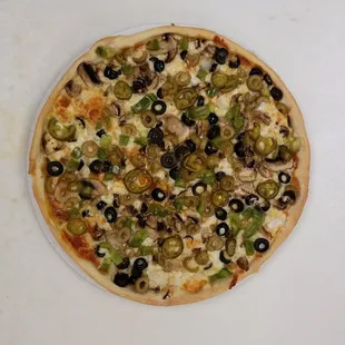 Veggie pizza
