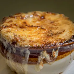 French Onion Soup at Jo&apos;s Diner