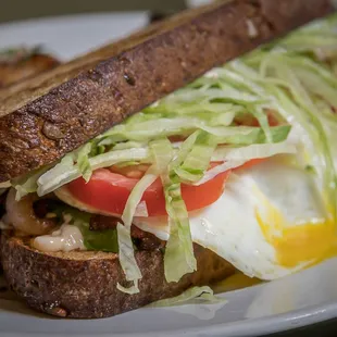 Breakfast Sandwiches at Jo&apos;s Diner