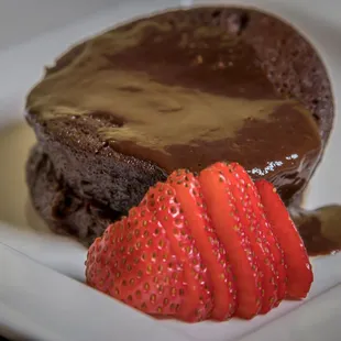 Chocolate Ganache Desert at Jo&apos;s Diner