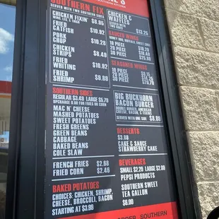 Full Menu