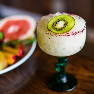 New Skinny margaritas including our refreshing Kiwi-Guanabana