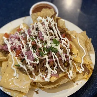 Nachos with Barbacoa