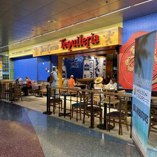 Mexican Restaurant from the outside.