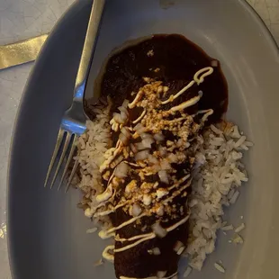 Short Rib Enchiladas