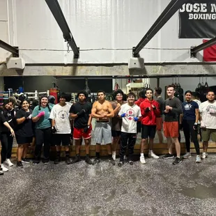 Group picture after finishing training