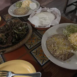 Steak Fajitas for Two