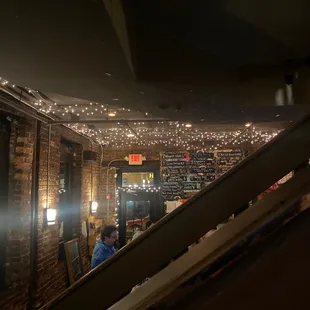 Downstairs bar