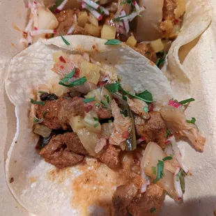 Spicy Pork Tacos