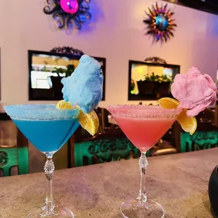 Cotton candy martini !