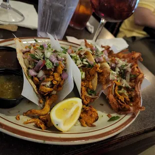 Chicken tacos