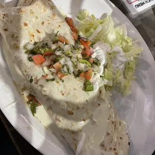 Burrito Texano Lunch