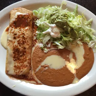 Chimichanga Lunch a la Carte