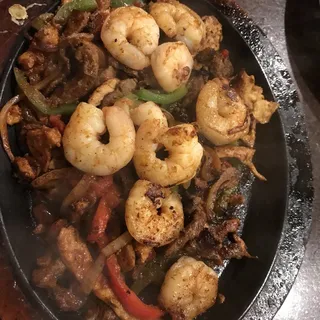 Ignited Tequila Fajitas