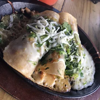 Sizzling Enchiladas