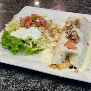 Burrito Texano Lunch
