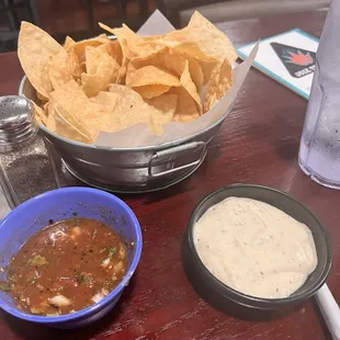 Chips and salsa