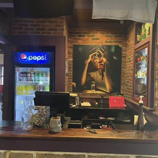 interior, pizza