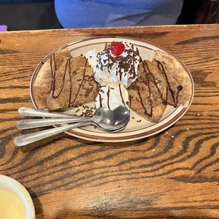 Birthday dessert